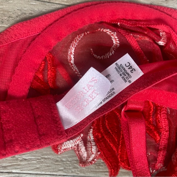 Victoria Secret 3 Vintage y2K Underwire Bras Shimmer Sheer Lace - Picture 7 of 14